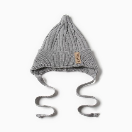 Children's hat minku rr 44-46, color gray color