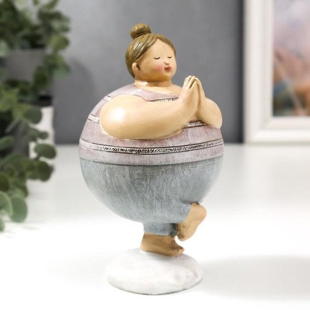 Souvenir Polystone "Pyshchka - Assana Tree" 15x8.5x9 cm-1