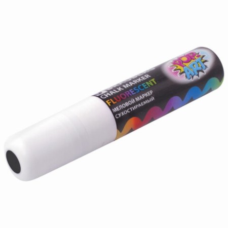 Cretaceous Brauberg "Pop-Art", 15 mm, dry, for smooth surfaces, white-5