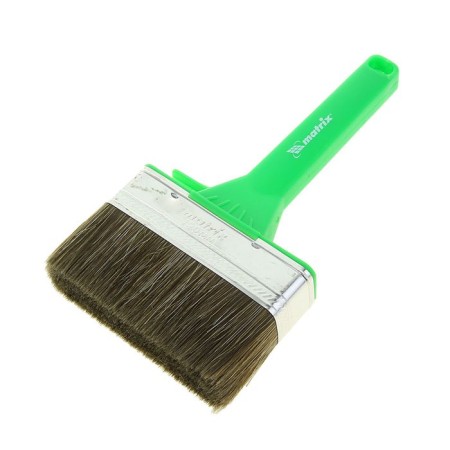 Matrix flat brush, for wood, 120x35 mm, plastic handle, natural bristles
