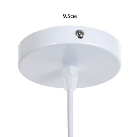 Lamp Bayerlux "Wanda" E27 40W White 12x12x20-120cm-5