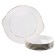 Set for cake 7/6 Constance, decor "Golden thread, gold layer", 7 items