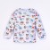 Sweater for a boy, white/transport, height 68-74