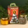 Gift set New Year's "Winter Tale": herbal tea, cream honey with orange