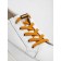 Braus laces elastic with a latch, mustard
