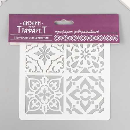 Tile stencil 15x15 cm-2