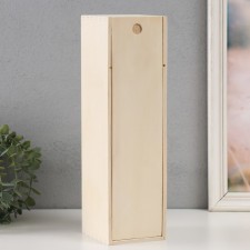 Casket Wood for painting for a bottle 