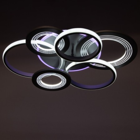 Cialogs from PDU 1899/6 LED 140W Dimmer Gray 58x58x10 cm Bayerlux-6