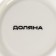 Set of ceramic tea shade "Russian pattern", 4 items: 2 cups 210 ml, 2 saucers, color colorful color