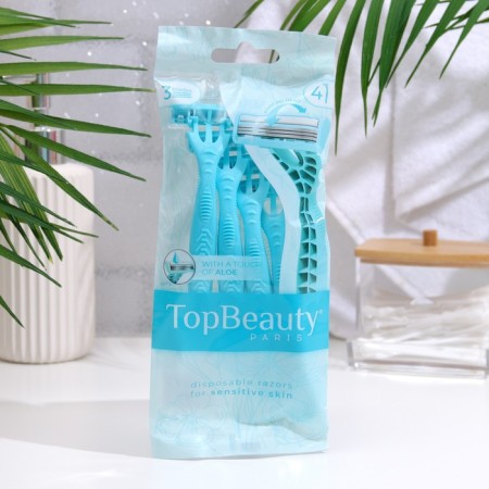 Demolisian female razor Topbeauty Paris 3, 4 pcs