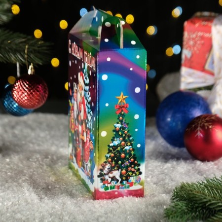 Gift box "Shine" silver, 16.8 x 7 x 25 cm-2