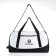 Sports bag, Textura, average size, black/white color
