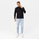 Men's jumper from the peak minku Black color, rr 52