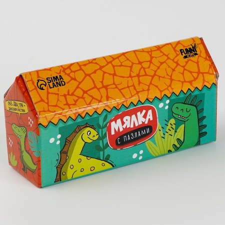 Anthistress label with a puzzle "Dinosaur"-7
