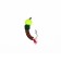 Mormyshka tungsten Marlin’s forest, 3.5 mm, 0.45 g, red 14, color lemon, 15 pcs