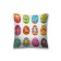 Pillowess decorative "Coloring of Easter eggs", on a zipper, size 45x45 cm