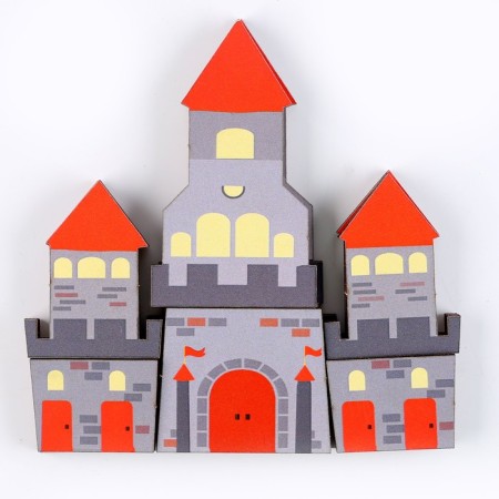 Board Velcro game "Castle"-1