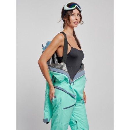 Ski -linide combine Women's Winter, size 46, turquoise color-11