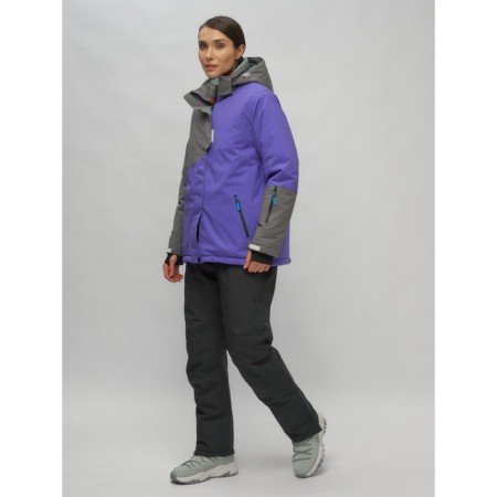 Ski suit, size 56, purple color-1