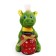 Soft toy "Dragon" with a piggy bank, 14 cm, color mix
