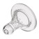 Set of silicone nipple, 2pcs, Cl, Ø35mm +0 months, slow stream