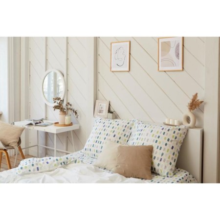 Bed linen "Ethel" duet Eucalyptus 143x215 cm - 2 pcs, 220x240 cm, 70x70 cm - 2 pcs-9