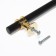CAPPIO RSC003 REALILING PELLILING, M/O 128 mm, D = 12 mm, Black color with gold