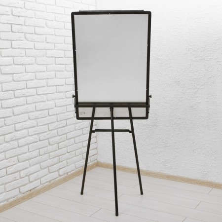 Flipchart (magnetic marker board) is adjustable in height, board size 90 × 60 cm-6
