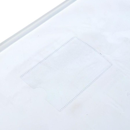 A4 A4 Zip-Molonius folder, 140 μm, Erichkrause PVC Zip Pocket, transparent, up to 100 sheets, mix-2