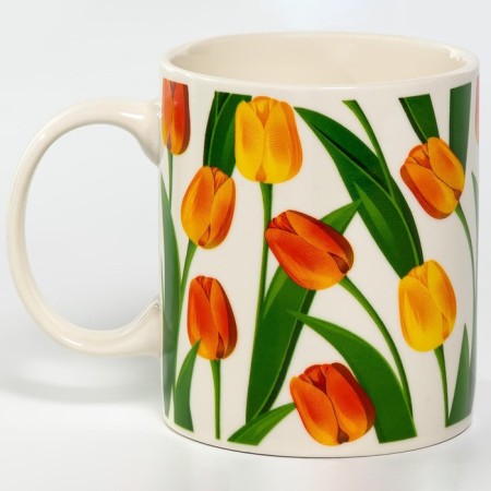 Gift mug OLAFF "Tulips", 350 ml-2