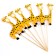 Svypes "giraffe", in a set of 6 pieces