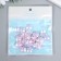 Beads for creativity plastic "Flower Pearl" set 40 pcs lilac 1.5x1.5 cm