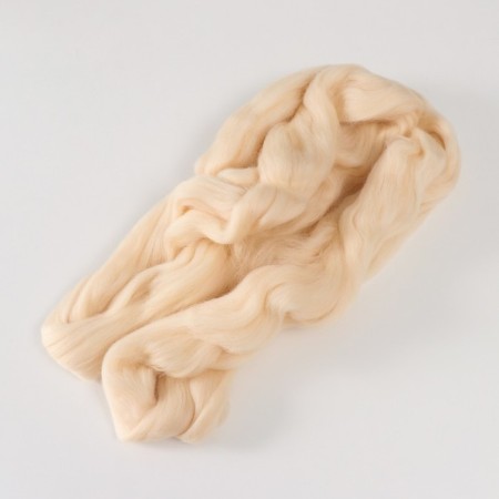 Fasting wool 100% half -toned wool 50 g (080 ecrew)-1