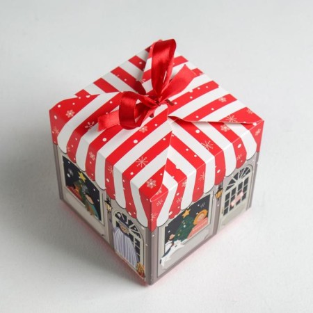 The folding box of the "Magic New Year", 12 x 12 x 12 cm, New Year-3