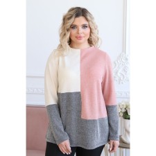 Female jumper, size 52, beige color