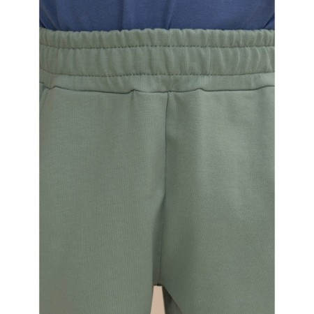 Pants for boys, height 98 cm, green color-3