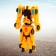 Set of robots "defender", transformed