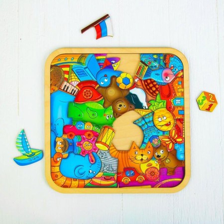 Puzzle "Toys"-3