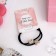 Hair gum "Ariana" (set 2 pcs) butterfly