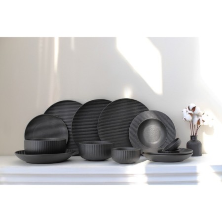 Porcelain bowl Magistro line, 350 ml, d = 11.5 cm, black color-7