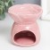 Aroma lamp ceramics "Tender rose" mix 8x8x8 cm