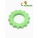 Chewing toy "Ring with spikes", tpr, 8.5 cm, green