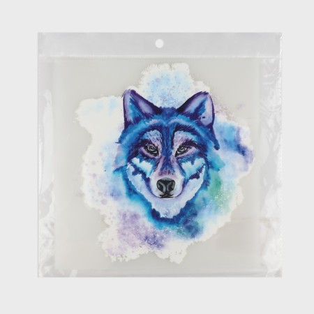 Thermalrotransfer "Wolf", 17 × 19 cm-5