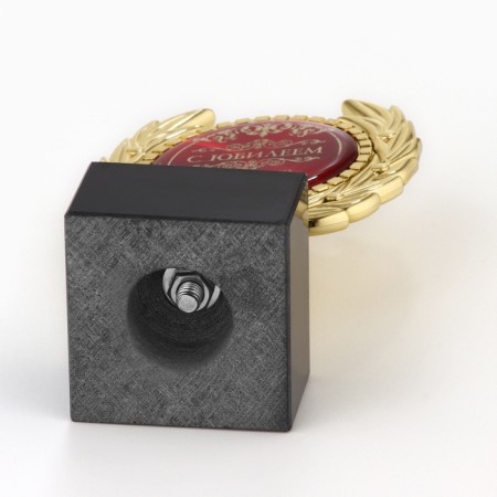 The Cup "Jubilee", award figure, plastic, gold, 13 x 7.5 cm.-5