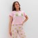 Pajamas female (T -shirt and trousers) KAFTAN AVOCADO p. 44-46, pink