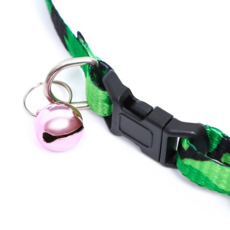 Roger "Militari" with a bell, Kapron, 30 x 1 cm, green-2