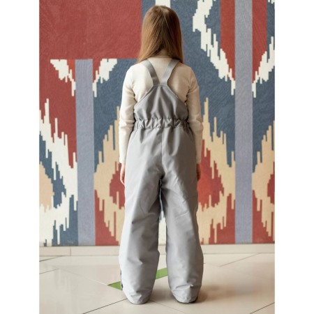 Semi -combinezone children, height 134 cm, gray color-4