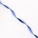 Plastic metallic tape, 1.2cm x 45m, blue
