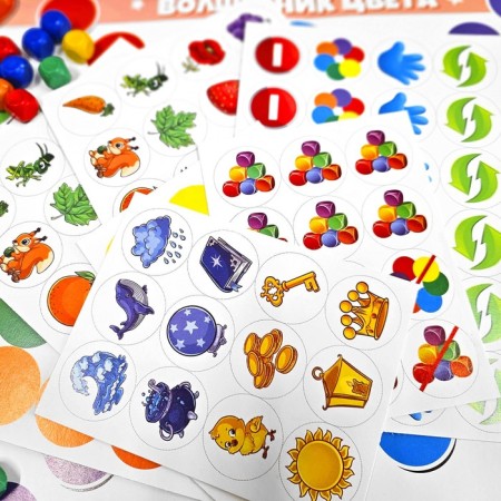 Board games for children 3 in 1 Loto-Soroter, developing, on the road-6