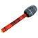 Inflatable toy "microphone", 65 cm, sound, color mix